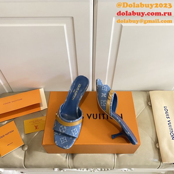 1:1 Mirror LOUIS VUITTON 1:1 MIRROR Neo Revival Mule