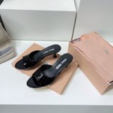 Miu Miu New Low Heel Slippers Buy The Best Product Designer Shoes