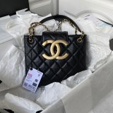 Shop Luxury High Quality 2024 Cruise Shoulder Black AS4596 Bag