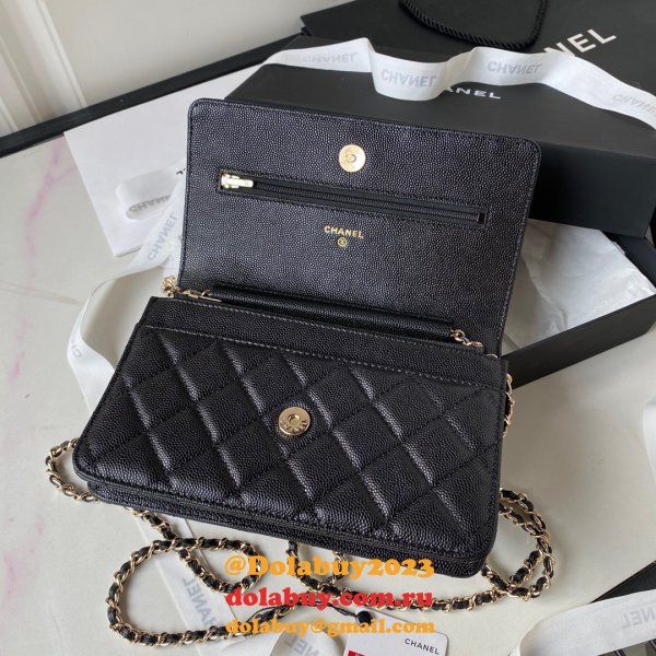 Designer Inspired AP3180 Black Woc Handbags