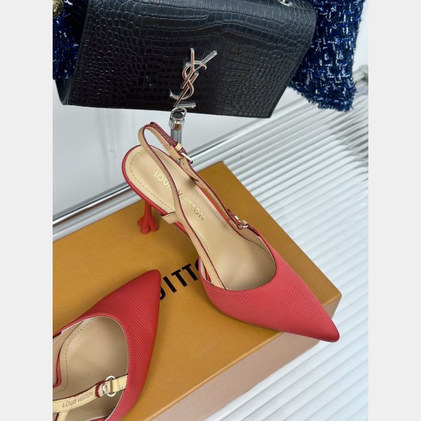 1:1 Mirror Louis Vuitton Blossom Slingback Pumps Perfect