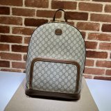 Seller Gucci  7 Star Backpack 704017 Interlocking G Ebony Supreme