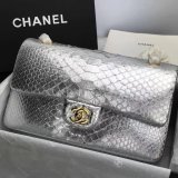 Luxury Perfect CC flap handbag snake skin 25.5cm