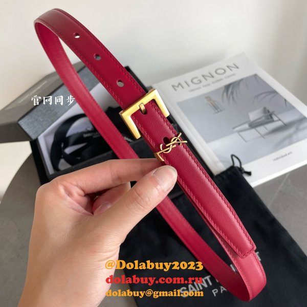 7 Star Best SAINT LAURENT 1:1 MirrorS BELT FOR SALE 20MM/30MM