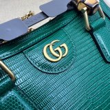 AAA Quality Fake Gucci Diana lizard 675800 bag