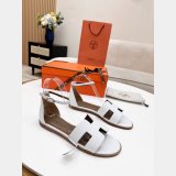 Copy HERMES SANTORINI EPSOM SANDALS 2024