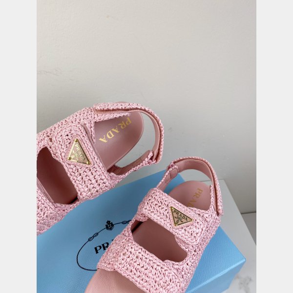 UK Cheap Prada Crochet sandals