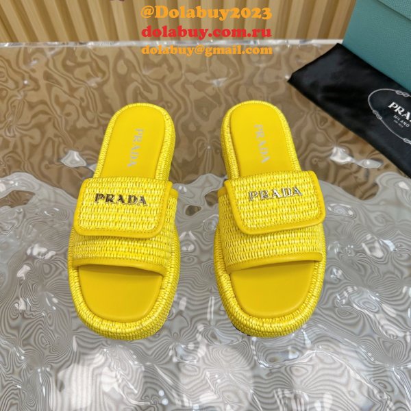 Cheap Prada 7 Star summer slipper Wholesale