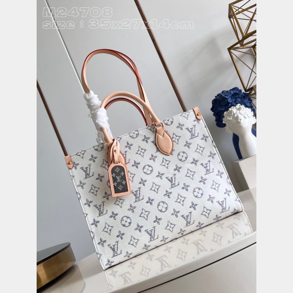 High  Luxurys OnTheGo MM Monogram Canvas M24708 Louis Vuitton Bag