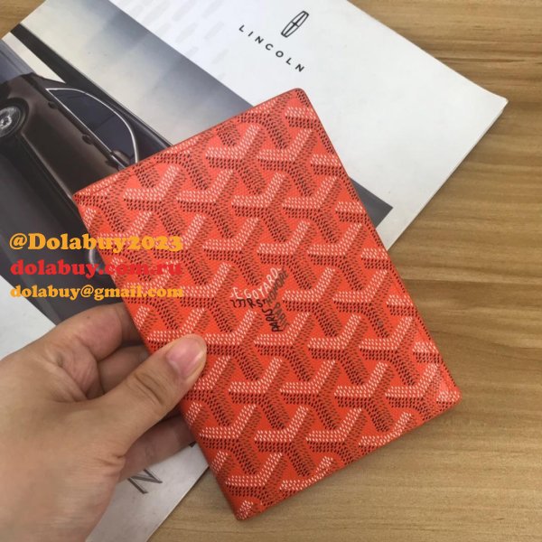 Top Quality Goyard Multi-Color Passport Fashion Wallet