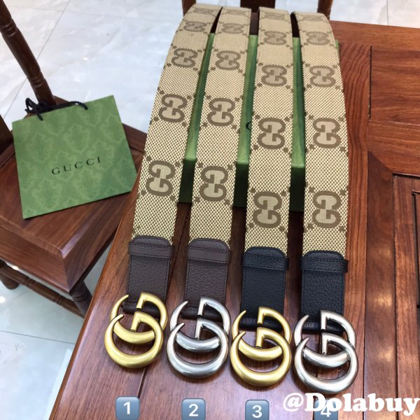 Gucci Wholesale Cheap 2023 AAA+ 3.8cm Belts