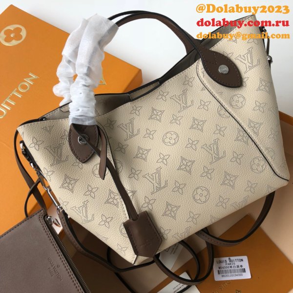 1:1 Mirror Louis Vuitton Hina M54350 Mahina Leather Best Bag