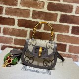 Best  1:1 Mirror Gucci Mini jumbo GG bag 686864 Bamboo