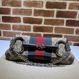 High Quality Gucci Horsebit Chain 764255 Shoulder Inspired Bag Beige