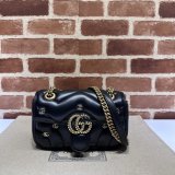 GG Marmont Matelassé 446744 Wholesale Gucci Inspireds Bag