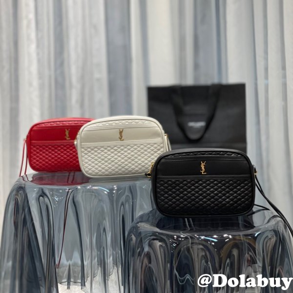 AAA+ YSL 64899 Red/White/Black Victoire camera bag High Quality