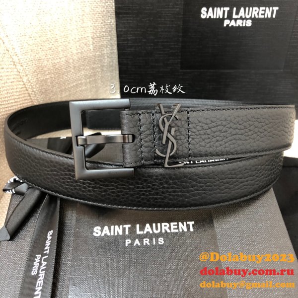 Top Quality UK Inspired SAINT LAURENT 1:1 MirrorS BELT