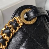 Luxury Copy AS4322 Shoulder 1:1 Mirror Fashion Black Bag