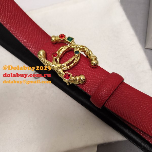 7 Star Fake CC Double C Belt Width 2.5cm 1101