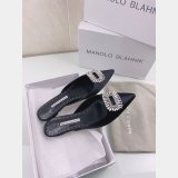 Bests Manolo Blahnik Luxury Satin Pumps