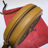 Best Beige Disney x Gucci round shoulder 603938 Copy bag