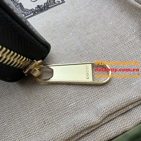 Zip Around Wallet 1:1 Mirror Gucci Script 772642 Duplicate Bag