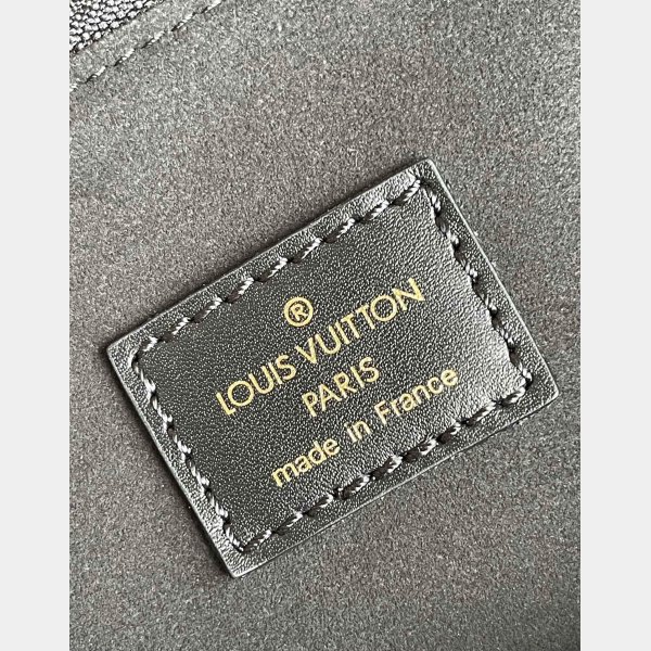 High Quality Louis Vuitton M57729/M57728 On My Side PM Greige/Black Best