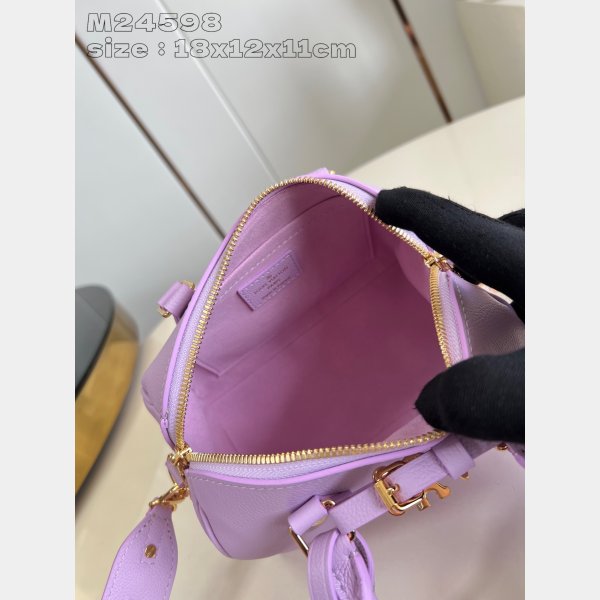 Shop Top M24598 Louis Vuitton Speedy Cheap Purple Best Bag