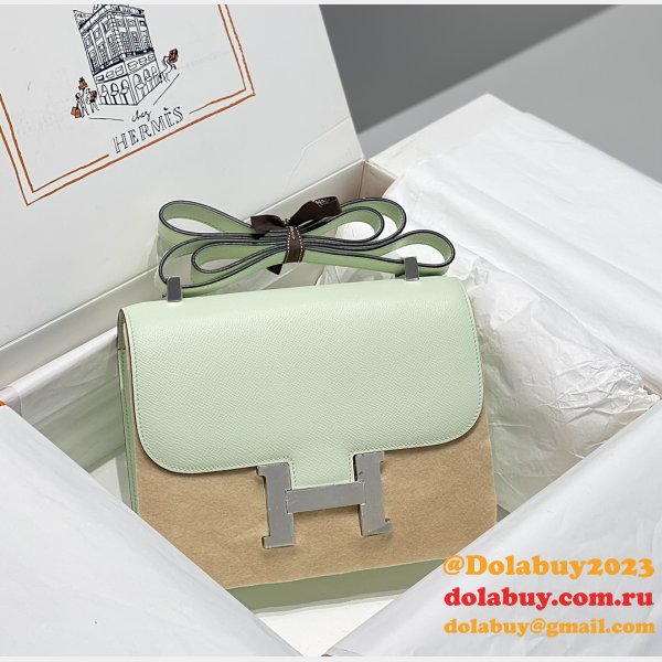 News Best Fashion Hermes Mirror Single Compartment 23CM Epsom Bags