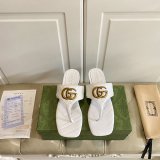 UK gucci WOMEN'S DOUBLE G THONG SANDAL