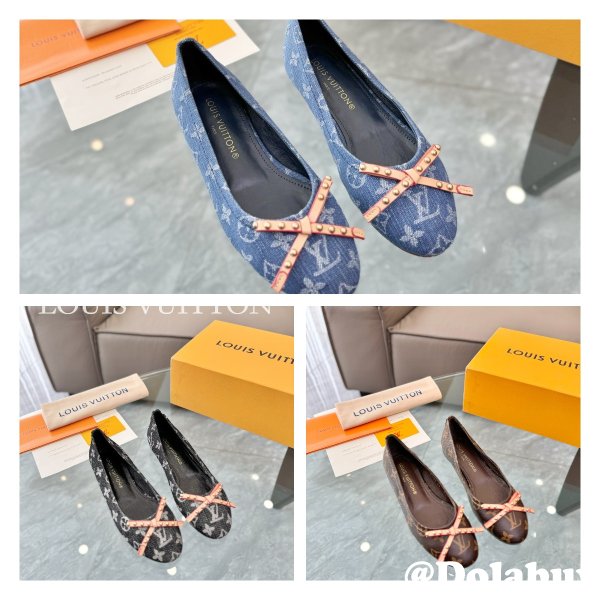 Best LOUIS VUITTON Shake Flat Ballerina