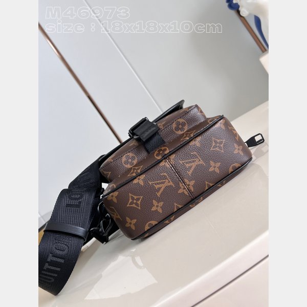 Quest Messenger Monogram Macassar M46973 Fashion Men Louis Vuitton Bag