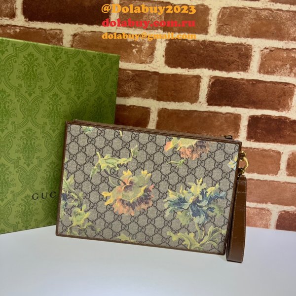 Designer Gucci 1:1 Mirror Wristlet Pouch 672953 Handbags Store