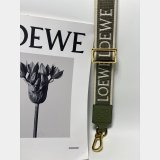 Luxury Loewe Anagram double-sided embroidered shoulder strap