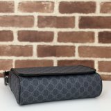 Gucci Fakes 792124 GG Supreme Crossbody Ophidia Men Bag