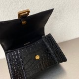 Knockoff BALENCIAGA KNOCK OFF CROCO HOURGLASS 19/23CM