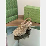 Lady Horsebit GG Gucci Duplicates Slingback Pumps Shoes