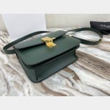 Celine Wholesale Teen Classic Box ArmyGreen shoulder bag