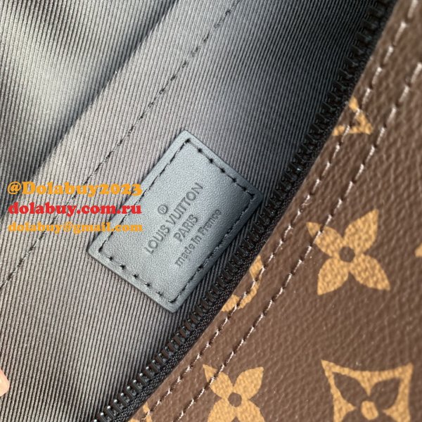 Soft Polochon Louis Vuitton Knockoff M46691 Monogram Macassar Canvas