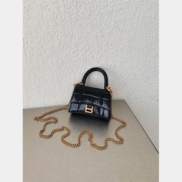 Every Designer Balenciaga Fake High Quality bag Mini Chain 12CM Hourglass Bag