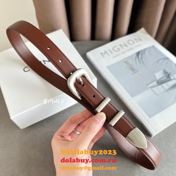 Wholesale Perfect CELINE 25MM Designer belt