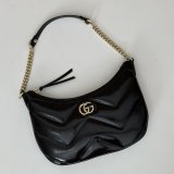 Copy GG Marmont Gucci 777263 Knockoff Shoulder Black Bag