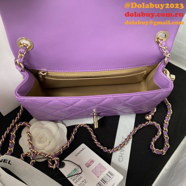 Luxury Top Quality High-quality 17/20CM Fake AS1786/AS1787 Flap Bag