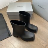 1:1 Mirror Balenciaga Luxury Trooper Rubber Boot 1:1 Mirror