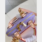 Inspired  Nano Alma Louis Vuitton M82974 Knockoff Glossy Lilac Bag