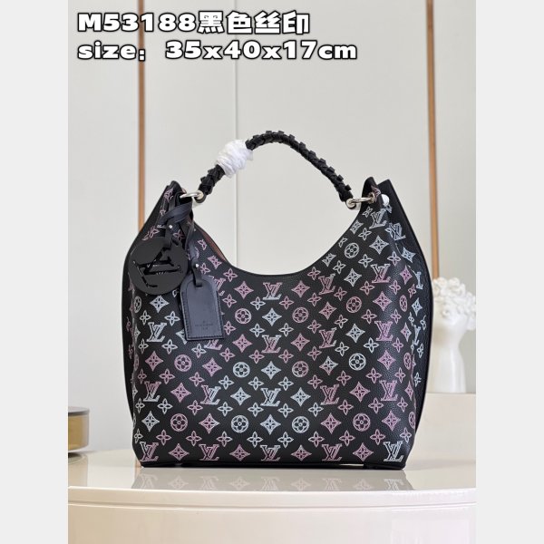 Perfect Louis Vuitton Perfect Carmel Mahina Hobo M53188 Bag