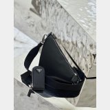 1:1 Mirror Prada calfskin triangle 7 Star bag