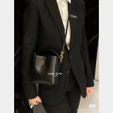 YSL Fake LE 37 AAA+ Hobo In Shiny 765870 Inspired Saint Laurent Bag