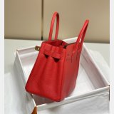 HERMES BIRKIN 25CM HALF HUMAN HANDMADE STICHING Replica