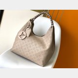 LOUIS VUITTON MAHINA M53188 HANDBAGS grey/pink/black Fake